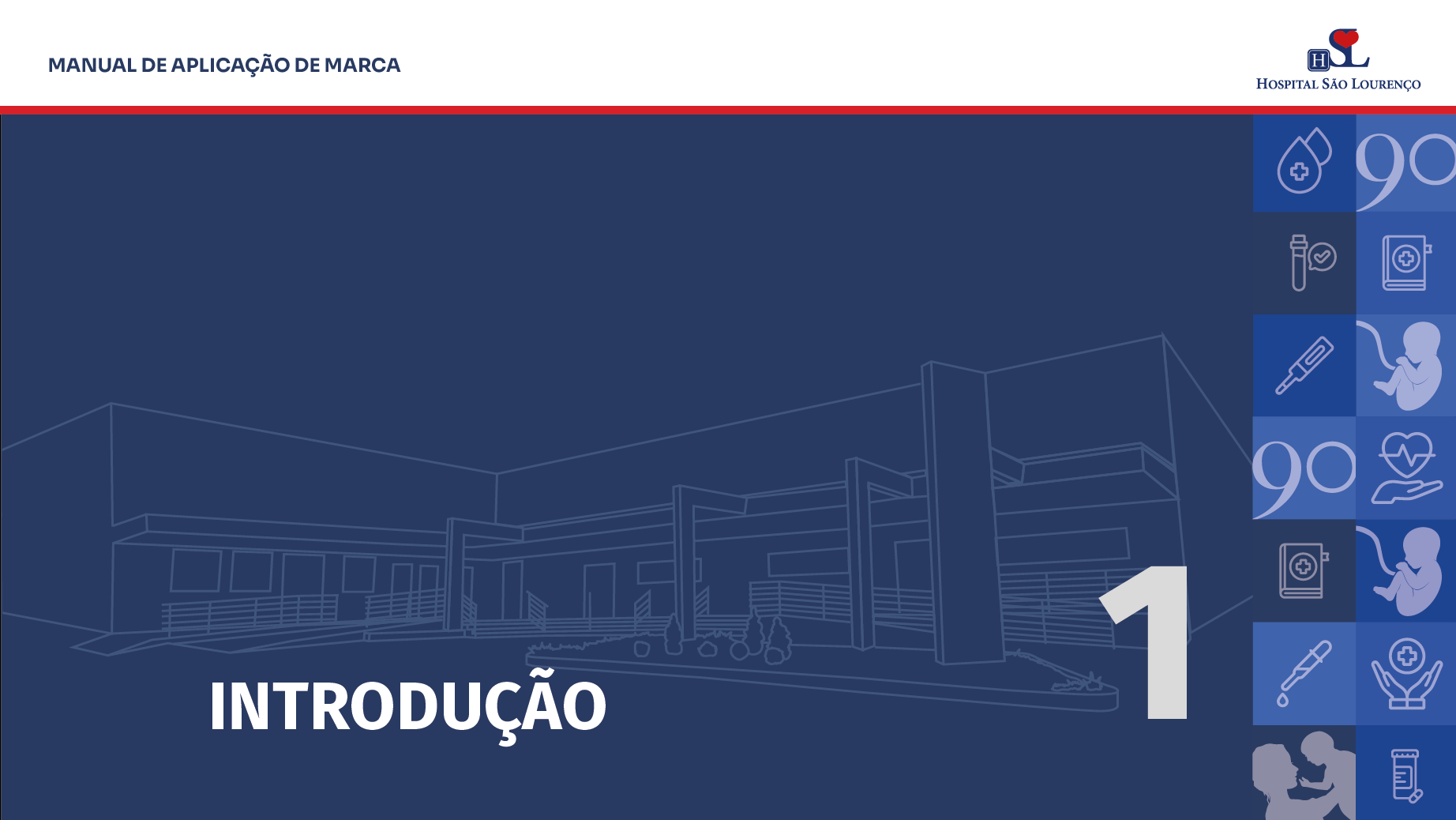 Manual Identidade Visual 90 Anos Hospital São Lourenço — imagem 4