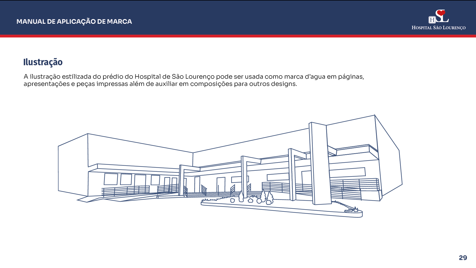 Manual Identidade Visual 90 Anos Hospital São Lourenço — imagem 29
