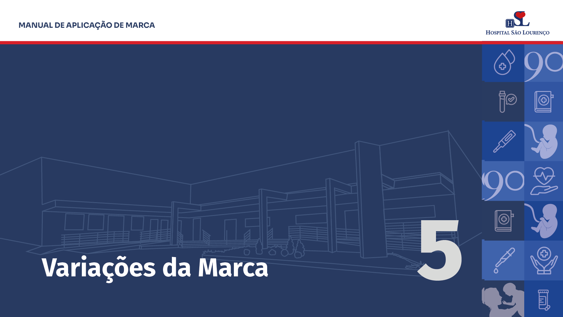 Manual Identidade Visual 90 Anos Hospital São Lourenço — imagem 33