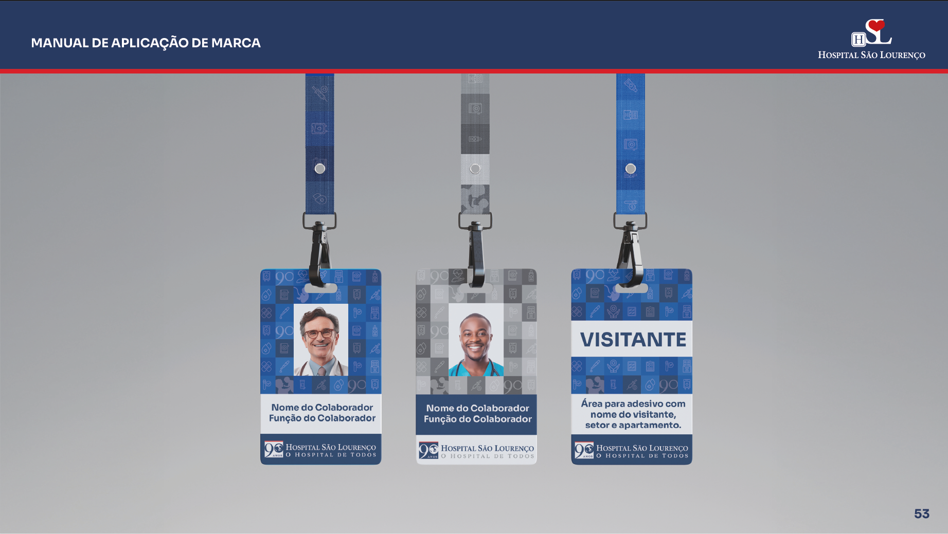 Manual Identidade Visual 90 Anos Hospital São Lourenço — imagem 53